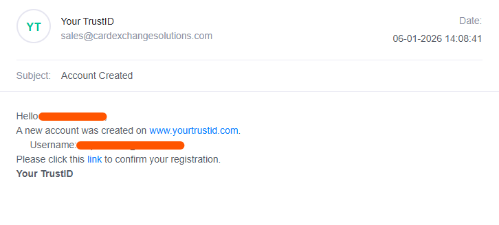 Purchase TrustID subscription license 5